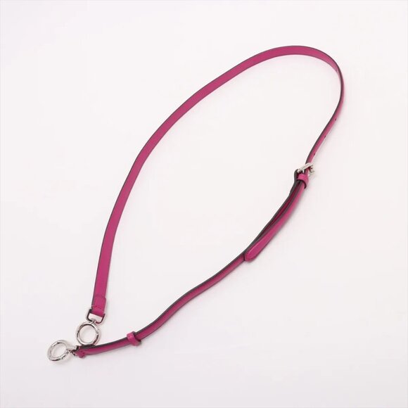 Fendi Peek-a-Boo ICU Co., Ltd. Mini Leather 2-Way Shoulder Bag – Magenta - Picture 6 of 10